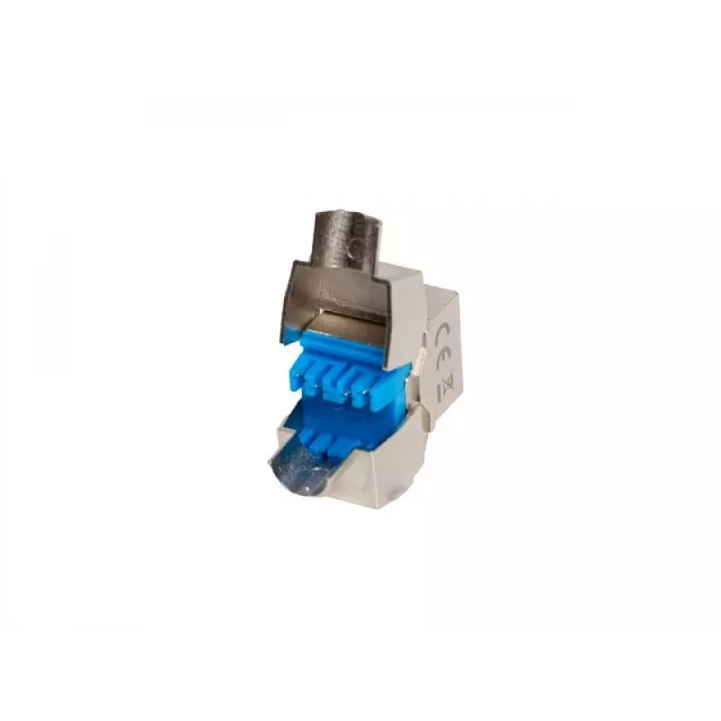 Keystone Module Lanberg KSF8-4000 Flat Blue Silver RJ-45