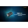 Keychain flashlight Nitecore TINI3 Black 600 lm USB rechargeable