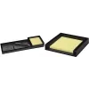 File storage box WEDO 63 1801 Acrylic glass Black 96x20x96 mm