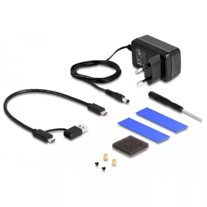 HDD/SSD enclosure DeLOCK 42020 Black 2.5 inch USB Type-C 10 Gbit/s
