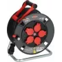 Brennenstuhl 9232250100 cable reel 25 m Black Grounded Plug-Plug (9232250100)