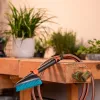 Cleansystem hand brush M hard grey turquoise all-round soft plastic strip