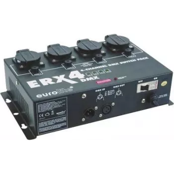 DMX switchpack EUROLITE ERX-4 4-channel DMX controller for lighting rigs