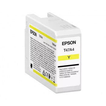 Ink cartridge Epson UltraChrome Pro 10 T47A4 Yellow – original yellow ink cartridge
