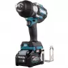 Cordless Impact Wrench TW001GM201 XGT, 40Volt Blue/black, 2x Li-Ion XGT Battery 4Ah, in carry case