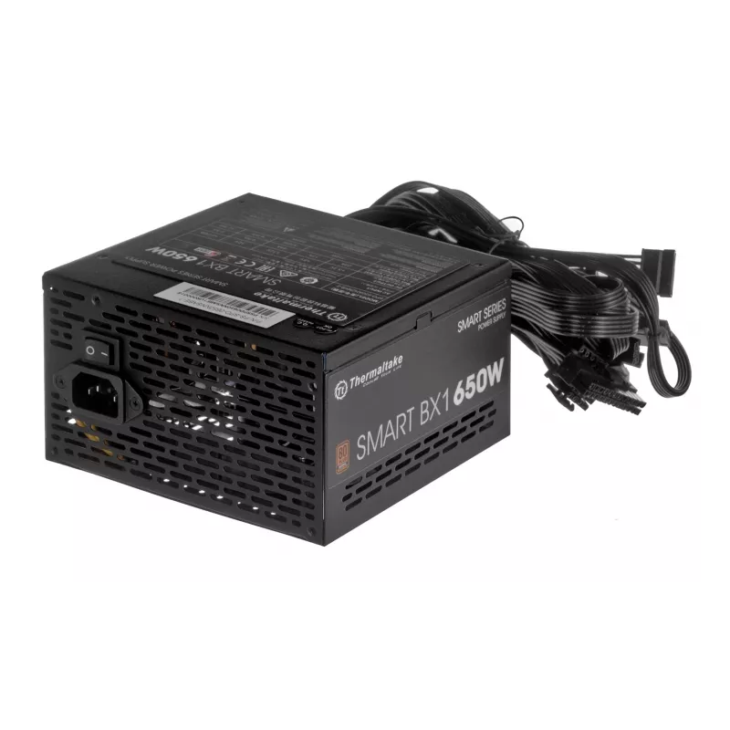 Power Supply Thermaltake Smart BX1 PS-SPD-0650NNSABE-1 (650 W; Active; 120 mm)
