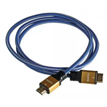 HDMI cable IBOX ITVFHD04 1.5 m, HDMI 2.0, 18 Gbps, 4K (4096×2160), gold-plated contacts, male-to-male