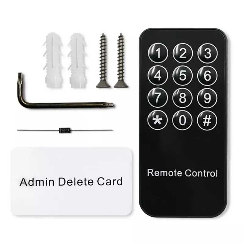 Qoltec RFID Contactless Card & Key Fob Reader | EM | Mifare | Card | keychain | ABS