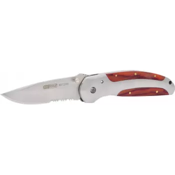 Folding Knife ks tools 907.2190, blade length 220.0 mm, with locking mechanism