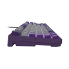 NATEC Fury Gaming Keyboard Kanabo K2 US white-backlit mechanical grey-purple