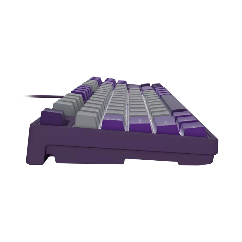 NATEC Fury Gaming Keyboard Kanabo K2 US white-backlit mechanical grey-purple