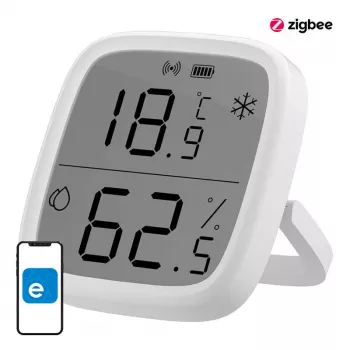 Sonoff ZigBee Indoor Temperature & Humidity Sensor SNZB-02D Wireless Battery CR2450