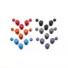 Asetek Aluminum Button Color Kit for Asetek controllers — 6 colors set