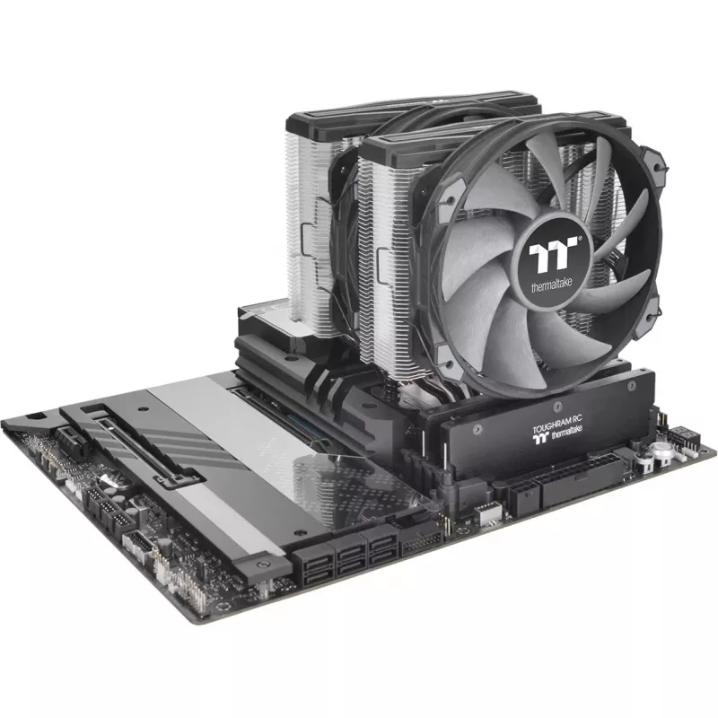Thermaltake TOUGHAIR 710 - Processor Air Cooler - (for: LGA1156, LGA1155, LGA2011, LGA1150, LGA2011-3, LGA1151, AM4, LGA2066, LGA1200, LGA1700, AM5)