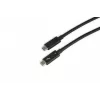 Thunderbolt cable Lenovo 4Z51A40455 — 2 m, 40 Gbit/s, male‑to‑male, black