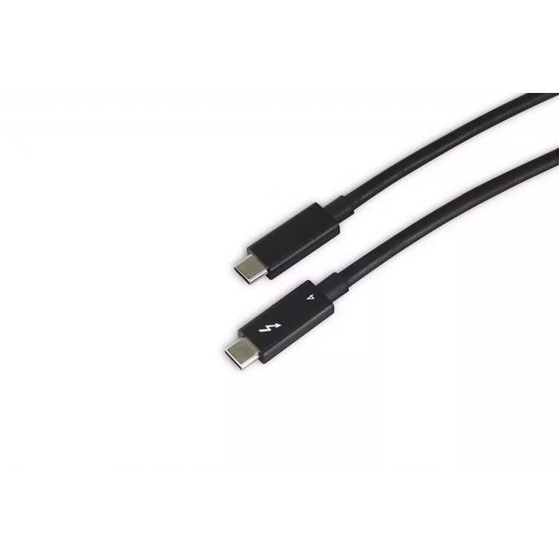 Thunderbolt cable Lenovo 4Z51A40455 — 2 m, 40 Gbit/s, male‑to‑male, black