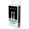 AENO Replacement toothbrush heads, White, Dupont bristles, 2pcs in set (for ADB0007/ADB0008)
