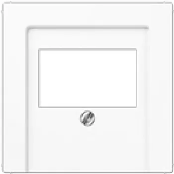 jung wall plate A569PLT WW — universal Duroplast cover for sockets and modules (white)