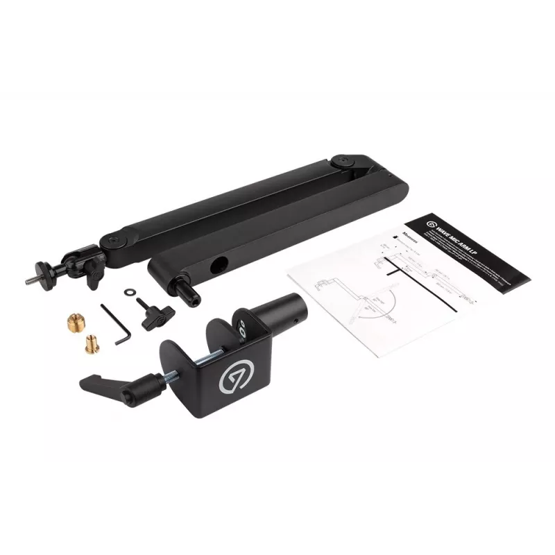Microphone Arm Elgato Wave Mic Arm Low Profile — adjustable low-profile boom for studio and streaming