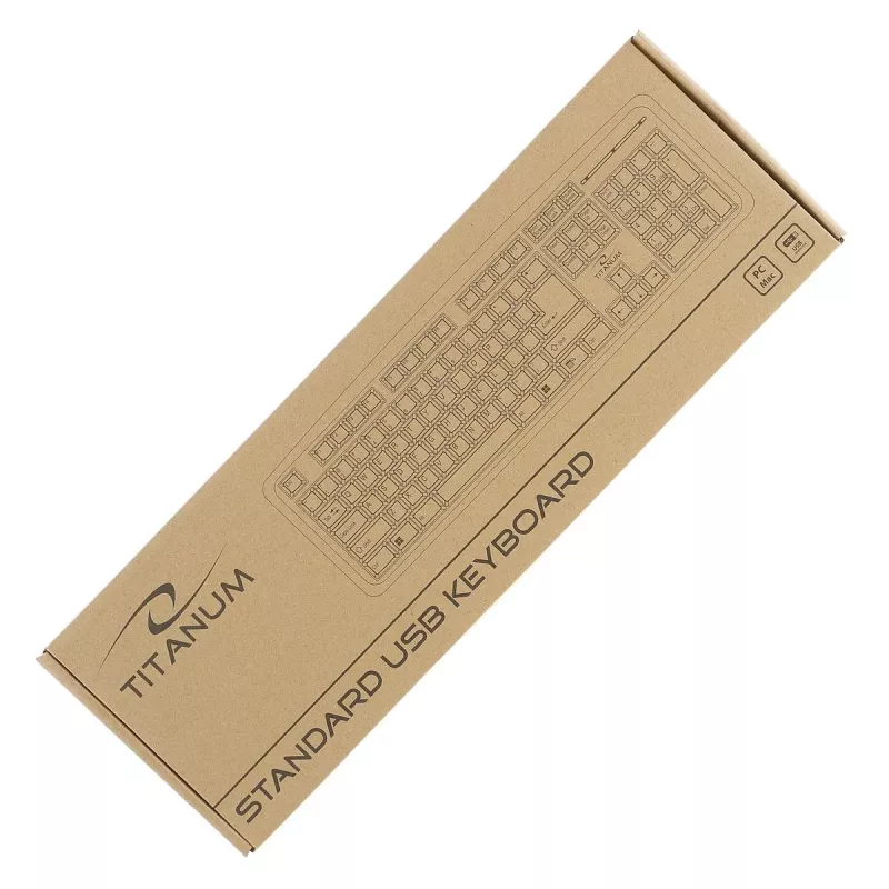 Titanum TK101 keyboard USB Black