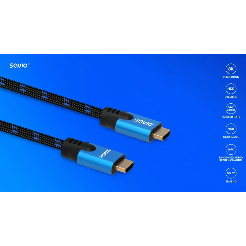 HDMI Cable Savio CL-143 3m