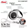Flexi New COMFORT 8 m Black, Grey Dog Retractable lead