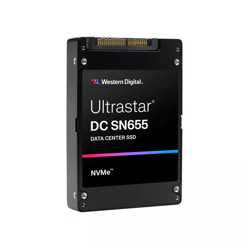 SSD Drive WESTERN DIGITAL Ultrastar DC SN655 7.68TB and3 PCIe TLC ISE Dual Port