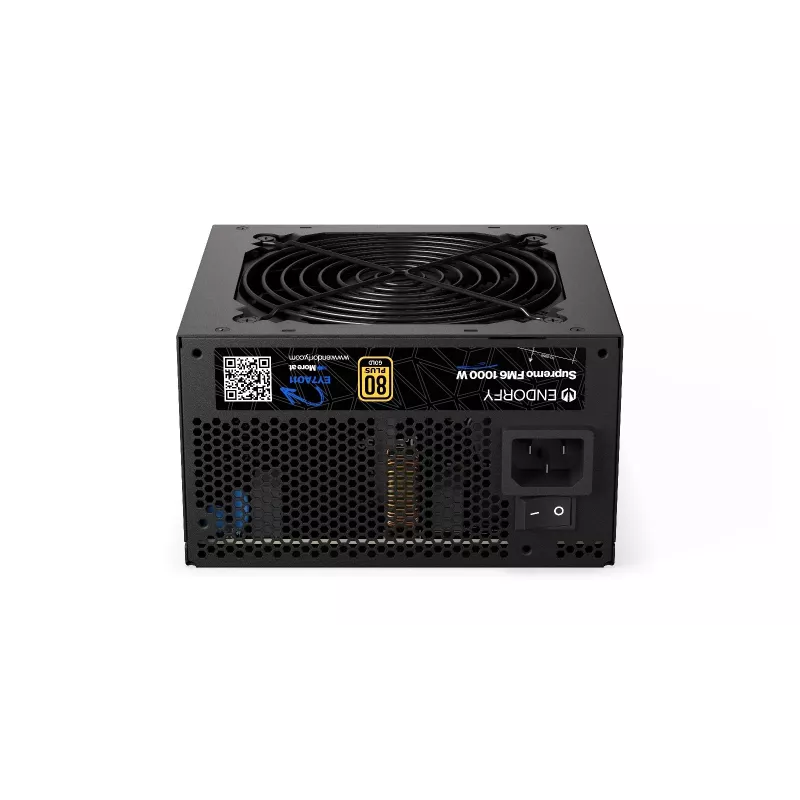 Power Supply Endorfy Supremo FM6 1000W, 80 PLUS Gold, ATX 3.1, Modular, Black