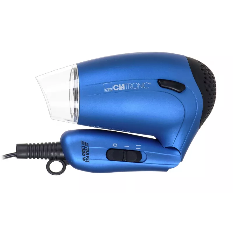Clatronic HTD 3429 travel hair dryer 1300 W, blue