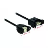 USB Cable DeLOCK USB 2.0 B/A 0.25m