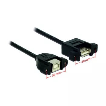 USB Cable DeLOCK USB 2.0 B/A 0.25m