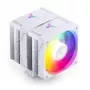 CPU cooler Jonsbo CR-3000E Dual-Tower ARGB White, dual-tower air cooler with ARGB lighting