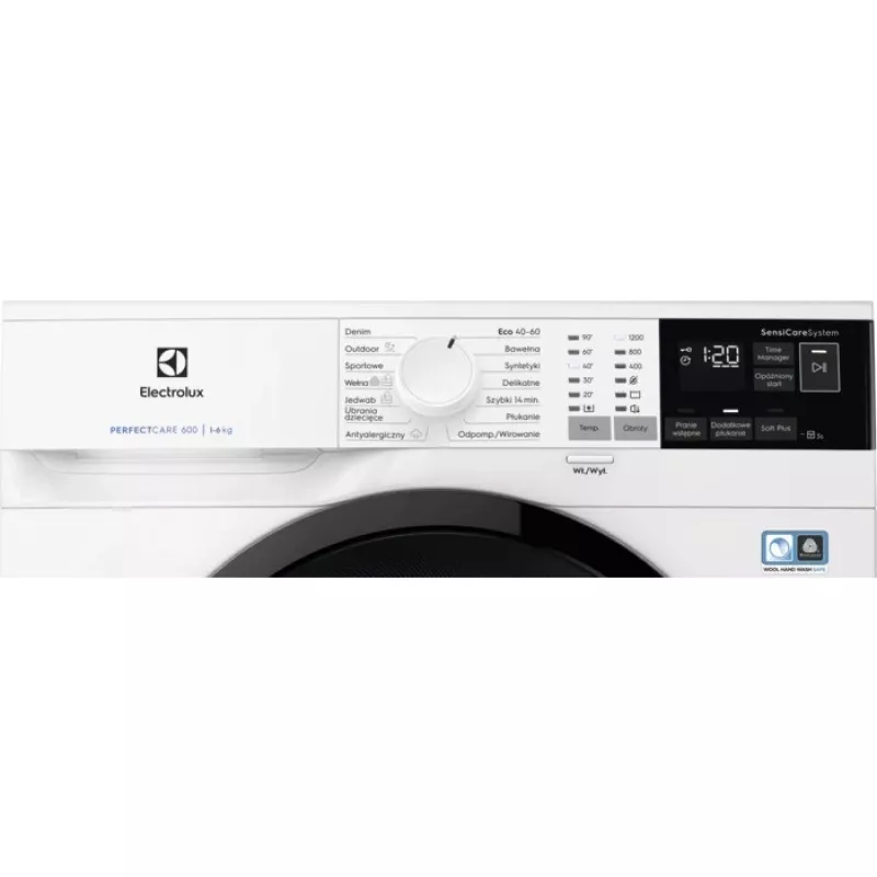 Washing machine Electrolux EW6SN426BP 6 kg, Energy class D