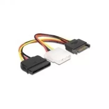 SATA/Molex Cable DeLOCK 65235 0.165 m