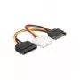 SATA/Molex Cable DeLOCK 65235 0.165 m