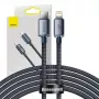 Baseus CAJY000301 mobile phone cable Grey 2 m USB C Lightning