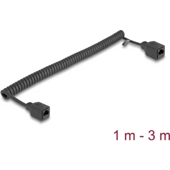 Networking Cable DeLOCK 90673 RJ-45 Cat5e 3 m Black