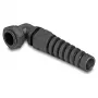 DeLOCK Cable Gland 90° angled PG13.5 black strain relief