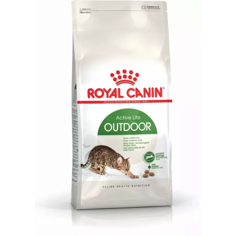 Dry cat food Royal Canin Active Life Outdoor 4 kg — Adult, Poultry, 30% Protein, 20% Fat
