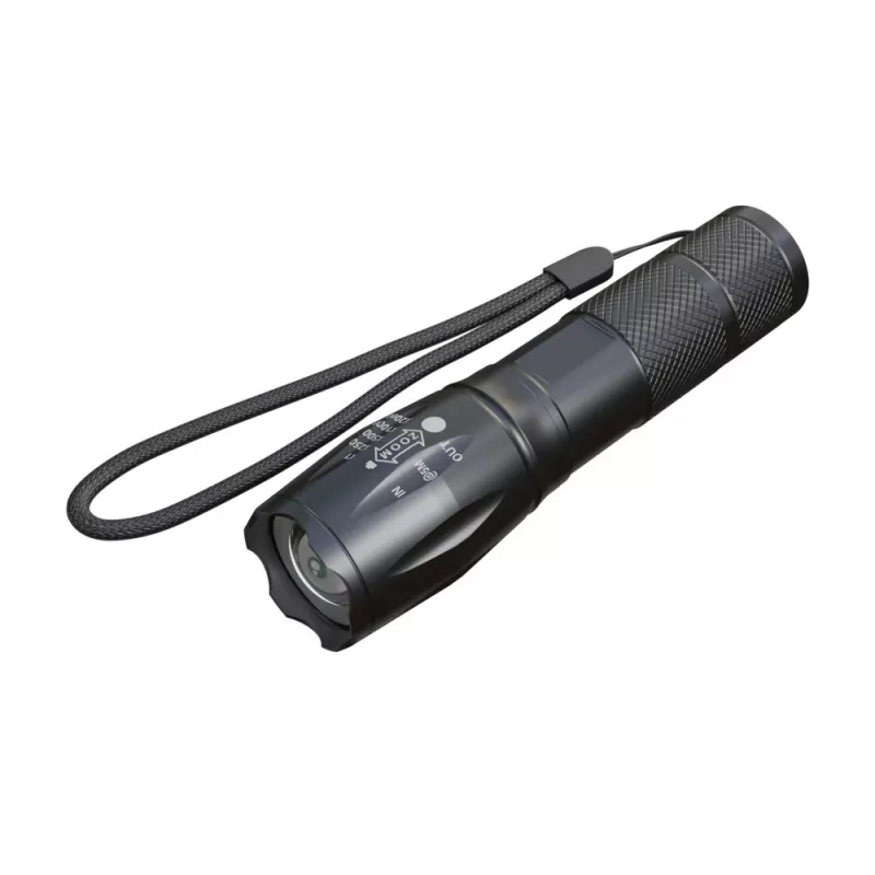 Extralink EFL-1008 Freya LED Flashlight, Battery Operated, 10W, 200lm