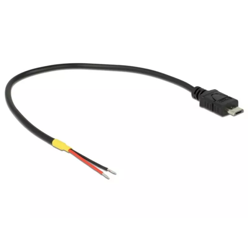 USB cable DeLOCK 85541 Micro-USB B 0.2 m Black