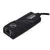 Interface Card Akyga AK-AD-31 USB 3.2 Gen 1 to Gigabit Ethernet (1000 Mbps), RJ-45, black