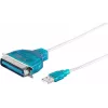 Parallel Printer Cable ShiverPeaks 75607 1.2 m USB-Centronics