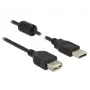 USB Cable DeLOCK 84884 USB 2.0 1.5m Black