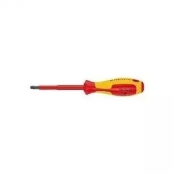 Knipex VDE Torx-Screwdriver Size T 25 Blade Length: 80 mm DIN EN 60900 (98 26 25)