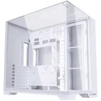 Lian Li O11 Vision Compact Enclosure Bundle + HydroShift II LCD-S 360TL AiO - White