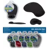 Mouse pad ESPERANZA EA137K with gel wrist rest, black, non-slip base, universal use