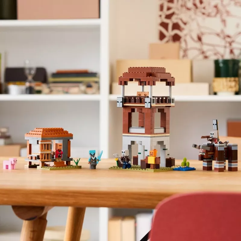 LEGO MINECRAFT 21278 The Pillager Outpost and Ravager