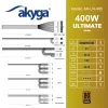 Akyga AK-U4-400 Ultimate 400 W ATX Power Supply, 80 PLUS Bronze, Active PFC, 120 mm Fan