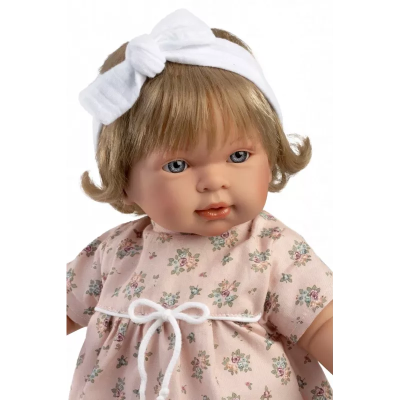 Doll Llorens Carla 42 cm — crying doll with realistic features and soft body
